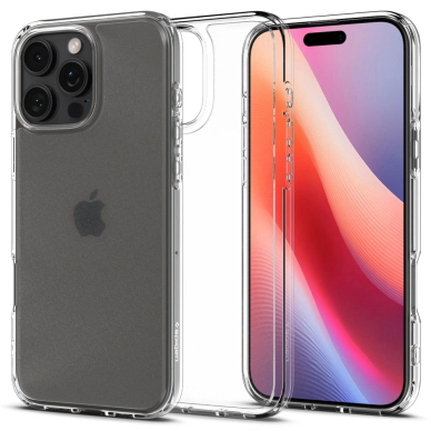 Spigen Ultra Hybrid Dėklas skirtas iPhone 16 Pro Max - Permatomas