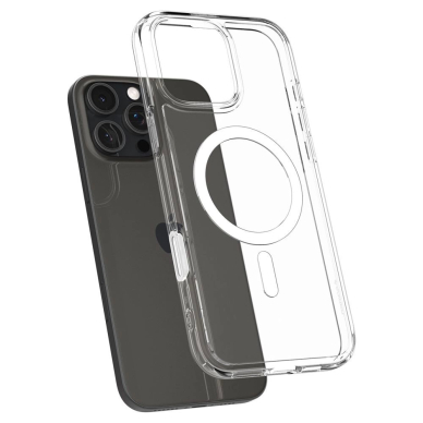 Spigen Ultra Hybrid iPhone 16 Pro Dėklas - Baltas 7