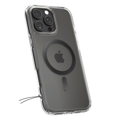 Spigen Ultra Hybrid Mag Dėklas with MagSafe Anglies pluošto skirtas iPhone 16 Pro Max - Tamsiai Pilkas 2