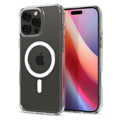 Spigen Ultra Hybrid Mag Dėklas with MagSafe skirtas iPhone 16 Pro Max - Baltas 1