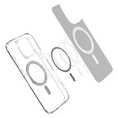 Spigen Ultra Hybrid Mag Dėklas with MagSafe skirtas iPhone 16 Pro Max - graphite 4