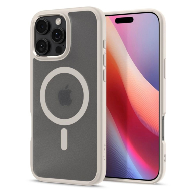 Spigen Ultra Hybrid Mag Dėklas with MagSafe skirtas iPhone 16 Pro Max - titanium 1