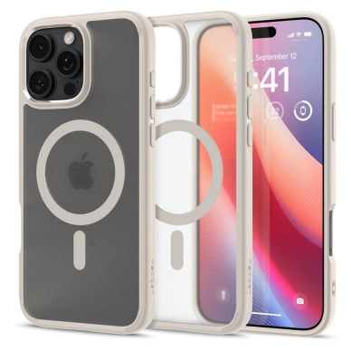 Spigen Ultra Hybrid Mag Dėklas with MagSafe skirtas iPhone 16 Pro Max - titanium