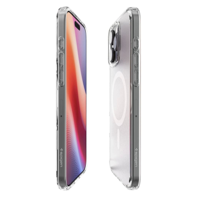 Spigen Ultra Hybrid Mag Dėklas with MagSafe skirtas iPhone 16 Pro - Permatomas 3