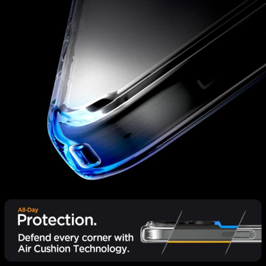 Spigen Ultra Hybrid Mag Dėklas with MagSafe skirtas iPhone 16 Pro - Permatomas 7