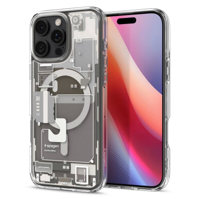 Spigen Ultra Hybrid Mag Dėklas with MagSafe Zero One skirtas iPhone 16 Pro Max - titanium 4