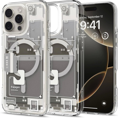 Spigen Ultra Hybrid Mag Dėklas with MagSafe Zero One skirtas iPhone 16 Pro Max - titanium