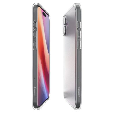 Spigen Ultra Hybrid skirtas iPhone 16 - Permatomas 6