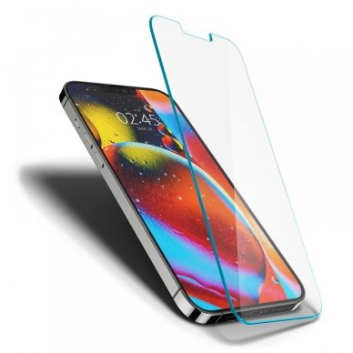 Iphone 13 Pro Max Stiklas Spigen Glass TR Slim tempered glass  3