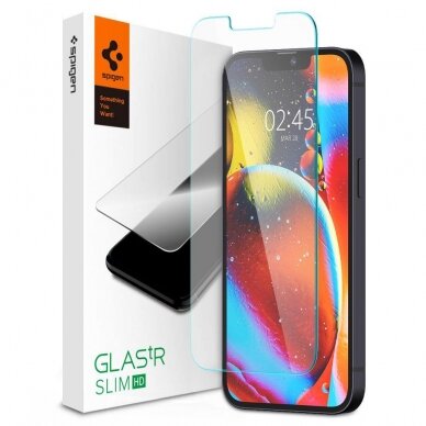 Iphone 13 Pro Max Stiklas Spigen Glass TR Slim tempered glass