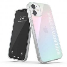 SuperDry Snap iPhone 12 mini Clear Case Spalvotas 42598
