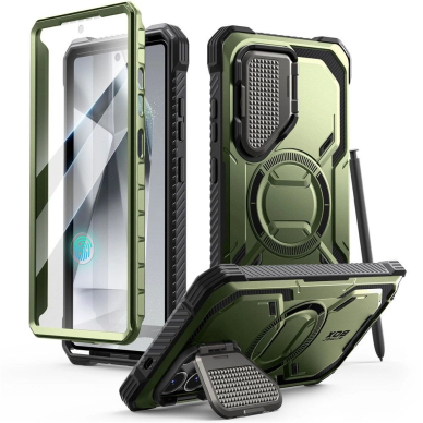 Supcase IBLSN Armorbox Mag Dėklas skirtas Samsung Galaxy S25 Ultra - Olive