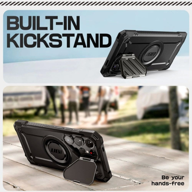 Supcase UB XT Mag Dėklas skirtas Samsung Galaxy S25 Ultra - Juodas 3