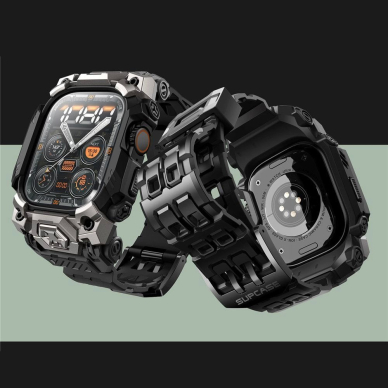 Supcase Unicorn Beetle Ore Dėklas skirtas Apple Watch Ultra 1 / 2 49mm - Juodas 4