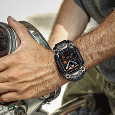Supcase Unicorn Beetle Ore Dėklas skirtas Apple Watch Ultra 1 / 2 49mm - Juodas 5