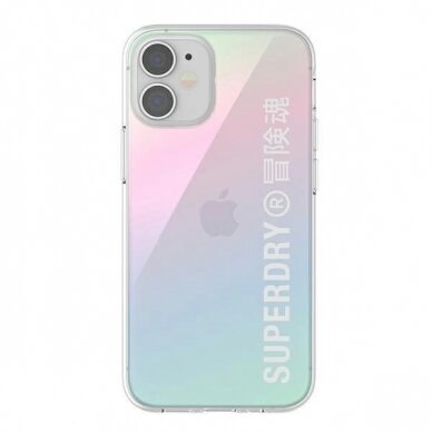 SuperDry Snap iPhone 12 mini Clear Case Spalvotas 42598 1