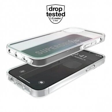 SuperDry Snap iPhone 12 mini Clear Case Spalvotas 42598 3