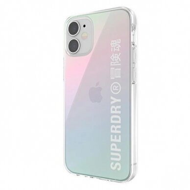 SuperDry Snap iPhone 12 mini Clear Case Spalvotas 42598 4