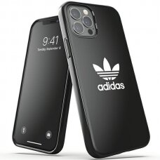 Telefono Dėklas Adidas iPhone 12 / 12 Pro Trefoil Snap Case Juodas KOW068