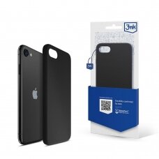 Telefono Dėklas Apple iPhone 7/8/SE 2020/2022 - 3mk Silicone Case Juodas KOW068