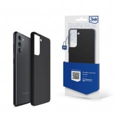 Telefono Dėklas Samsung Galaxy S21+ 5G - 3mk Silicone Case Juodas