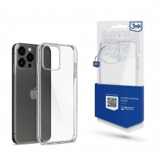 Telefono Dėklas skirtas Apple iPhone 15 Pro - 3mk dėklas clear case Skaidrus