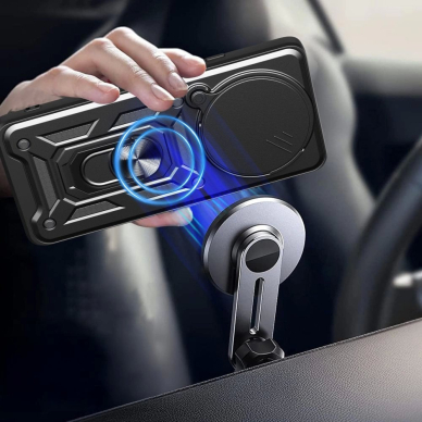 Tech-Protect CamShield Pro Dėklas skirtas Xiaomi Redmi Note 14 Pro+ 5G - Matinis Juodas 4