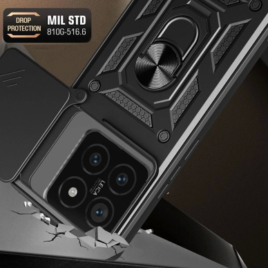 Tech-Protect CamShield Pro Dėklas Xiaomi 14T Pro - Juodas 2