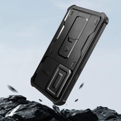 Tech-Protect Kevlar Cam+ Dėklas skirtas Samsung Galaxy S25+ - Juodas 2