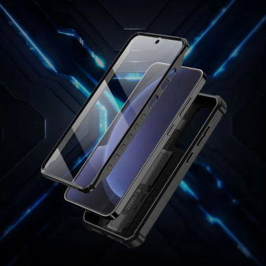 Tech-Protect Kevlar Cam+ Dėklas skirtas Samsung Galaxy S25+ - Juodas 4