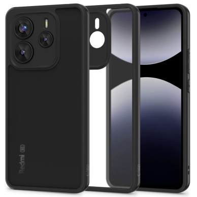 Tech-Protect MagMat Dėklas skirtas Xiaomi Redmi Note 14 5G - Matinis Juodas