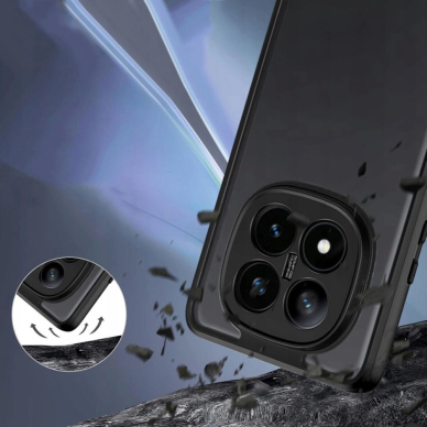 Tech-Protect MagMat Dėklas skirtas Xiaomi Redmi Note 14 Pro+ 5G - Matinis Juodas 1