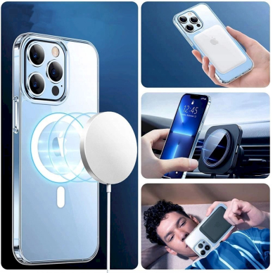 Tech-Protect MagMat MagSafe Dėklas iPhone 11 Pro - Permatomas 4
