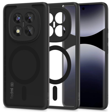 Tech-Protect MagMat MagSafe Dėklas skirtas Xiaomi Redmi Note 14 Pro+ 5G - Matinis Juodas