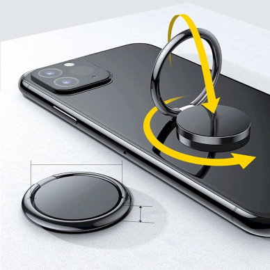 Tech-Protect Magnetic Phone Ring Laikiklis / ringstand function - gold 4