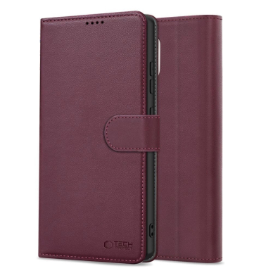 Tech-Protect Piniginės tipo Dėklas skirtas Samsung Galaxy A36 5G - Burgundy 2