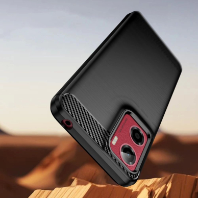 Tech-Protect TPUCarbon dėklas Motorola Moto G05 / E15 - juodas 1