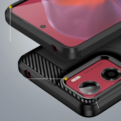 Tech-Protect TPUCarbon dėklas Motorola Moto G05 / E15 - juodas 4
