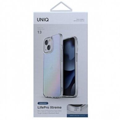 Telefono Dėklas UNIQ etui LifePro Xtreme iPhone 13 6,1" Vaivorykštės KOW068 6