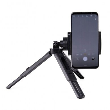 Trikojis Mini Telefono Laikiklis - Asmenukių Lazda - Kameros GoPro laikiklis juodas 16