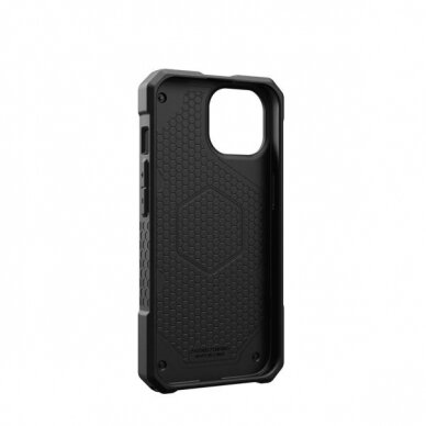 UAG Monarch - Apsauginis dėklas skirta iPhone 13/14 pritaikyta su MagSafe (carbon fiber) 3