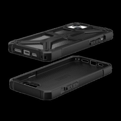 UAG Monarch - Apsauginis dėklas skirta iPhone 15 Plus (carbon fiber) 2