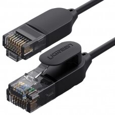 Ugreen Ethernet patchcord kabelis RJ45 Cat 6A UTP 1000Mbps 1m Juodas