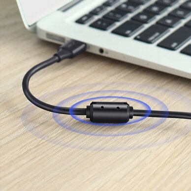 Ugreen 5 pin gold-plated USB cable - mini USB 0.25m black (US132) 13