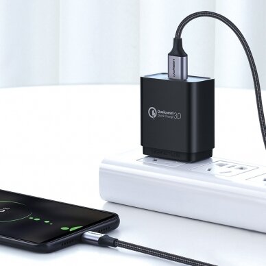 Ugreen USB - micro USB kabelis 2m pilkas (60148) 3