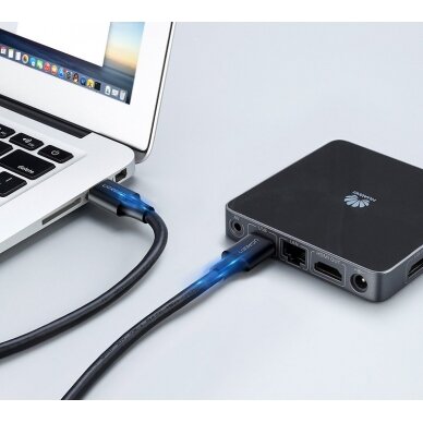Ugreen USB - USB (male - USB 3.2 Gen 1) cable 1 m Juodas (US128 10370) 3