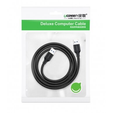 Ugreen USB - USB (male - USB 3.2 Gen 1) cable 1 m Juodas (US128 10370) 4