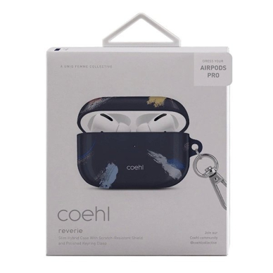 Uniq Coehl Reverie AirPods Pro Dėklas Mėlynas/Prussian Mėlynas 2