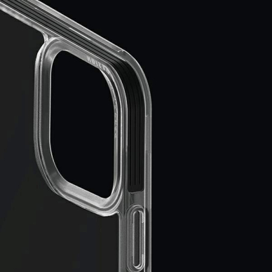 Uniq Combat iPhone 14 Pro Max 6.7&quot; Dėklas Magclick Charging Juodas/concrete charcoal 4