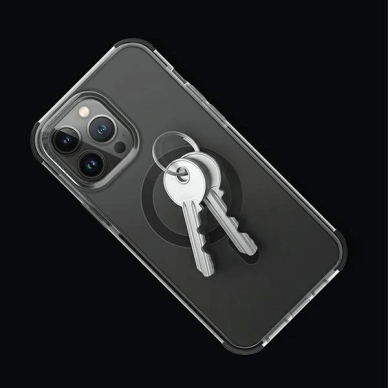 Uniq Combat iPhone 14 Pro Max 6.7&quot; Dėklas Magclick Charging Juodas/concrete charcoal 5